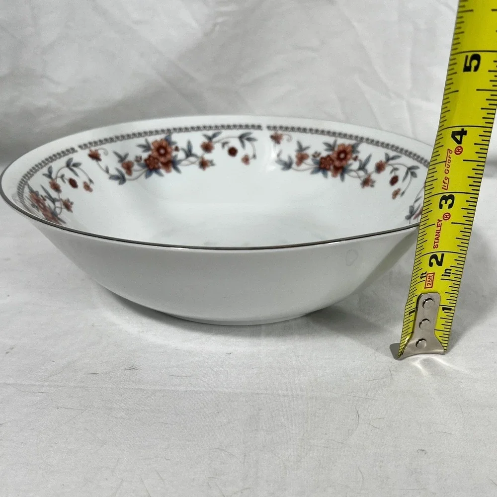 Sheffield Anniversary Porcelain Fine China Floral Serving Bowl 9.25